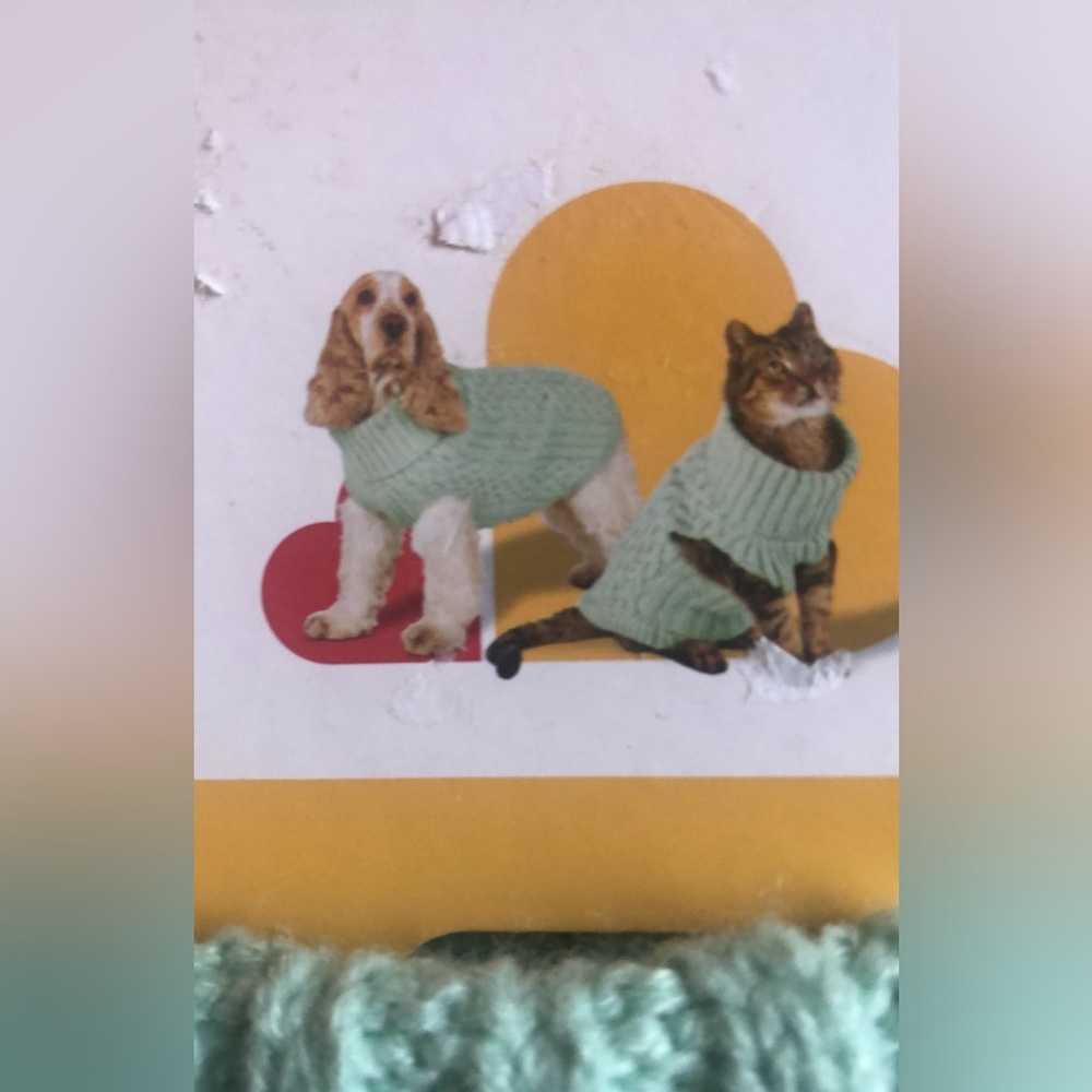 Boots & Barkley Dog or Cat Sweater Pet Apparel Beige Up to 20 lbs Size S Small - Picture 11 of 12